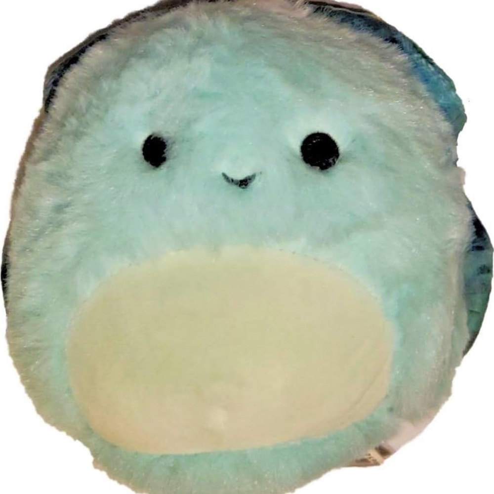 ⭐️ Squishmallow 5” Fuzzmallow Onica Turtle Squish Date 9-7-2023